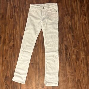 White Skinny Jeans size 26